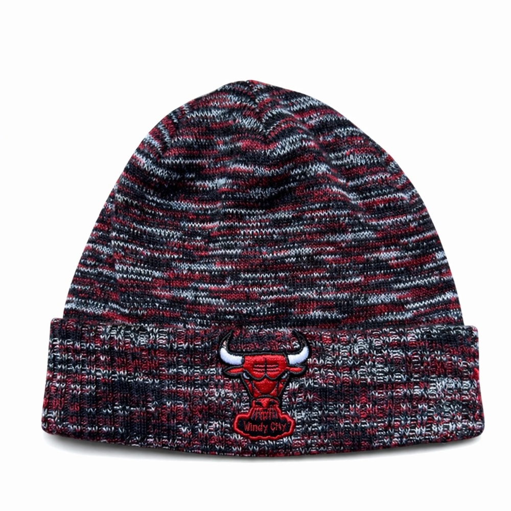 New Era Chicago Bulls Beanie Hat Hardwood Classics